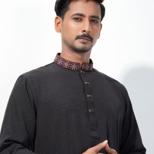 কফ হাতা এম্বটারী পাঞ্জাবি ০৭